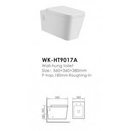 Set WC suspendat HT9017A