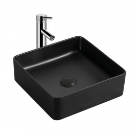 Lavoar ceramic W1418 negru mat