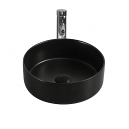 Lavoar ceramic W1524 negru mat