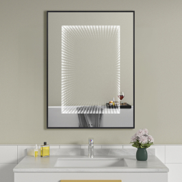 Oglinda baie led infinity 60x80